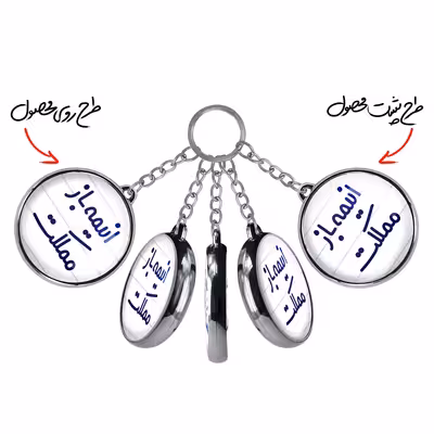 جاکلیدی خندالو طرح انیمه باز مملکت مدل دو طرفه کد 65006500