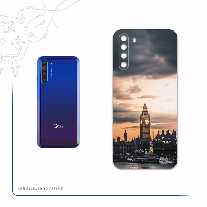 برچسب پوششی ماهوت مدل London-City مناسب برای گوشی موبایل جی پلاس X10