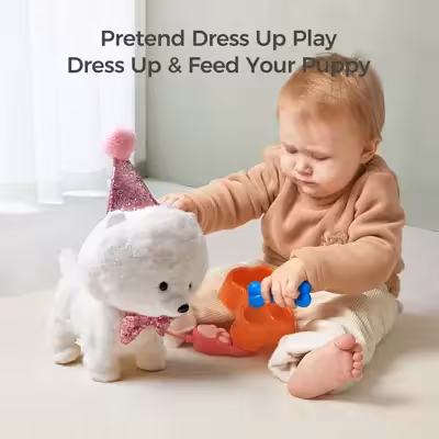 ربات توماما کیدز مدل TM-283 طرح سگ مجموعه 14 عددی