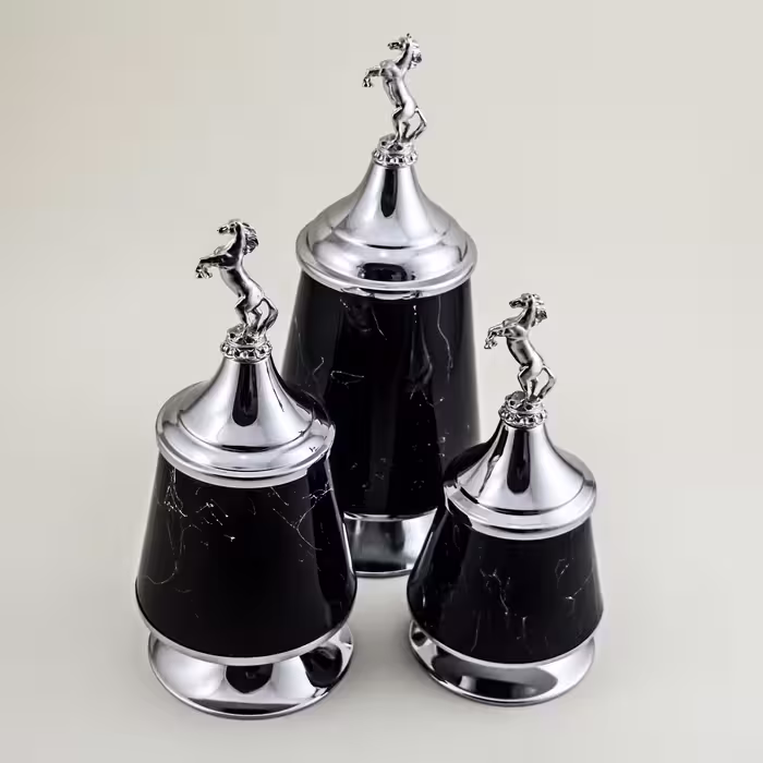 بانکه مدل کندی هرمی کد PS10 مجموعه 3 عددی
