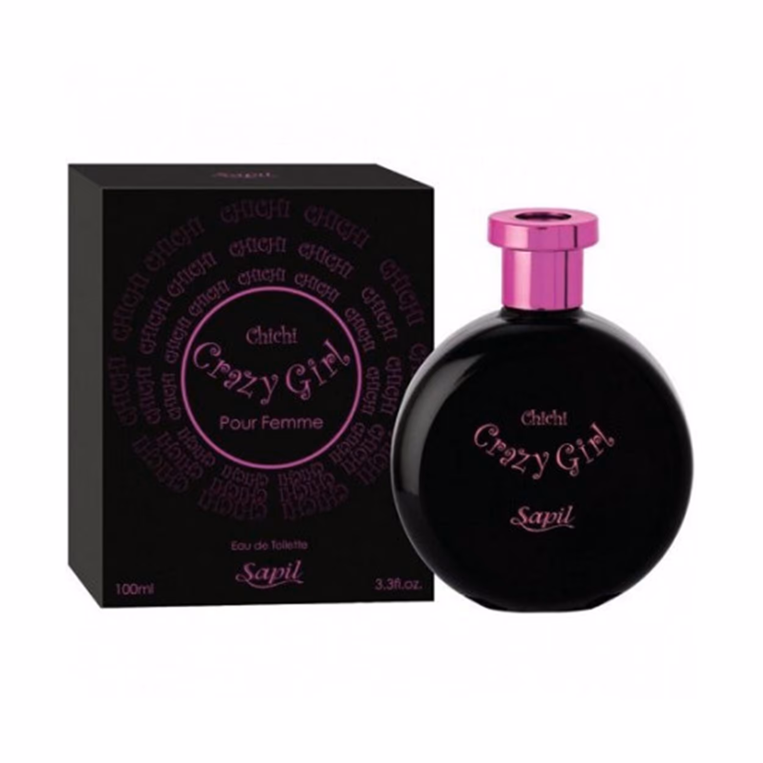 ادو تویلت زنانه ساپیل مدل Chichi Crazy Girl حجم 100 میلی لیتر