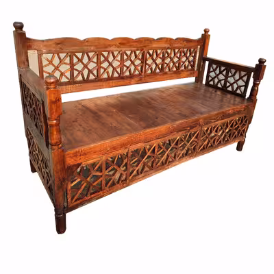 نیمکت مدل سنتی مشبک ROOS 03