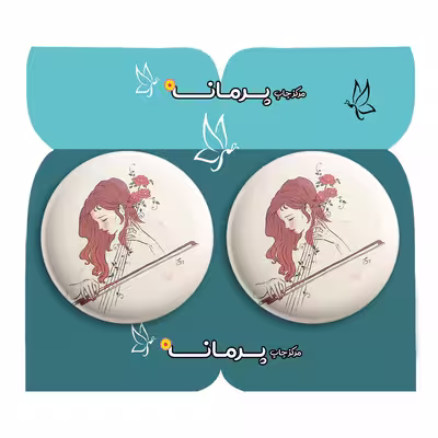 پیکسل پرمانه طرح ویولنسل کد pm2n.30539 مجموعه 2 عددی