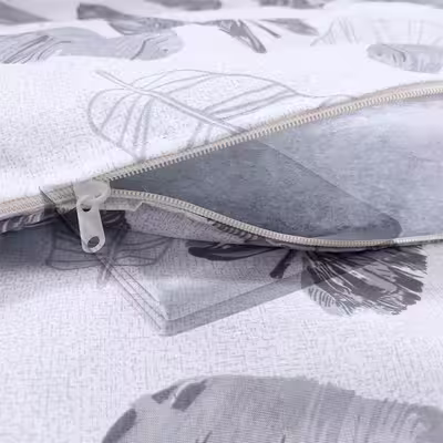 کاور تشک مهمان طرح برگ یک نفره 2 تکه