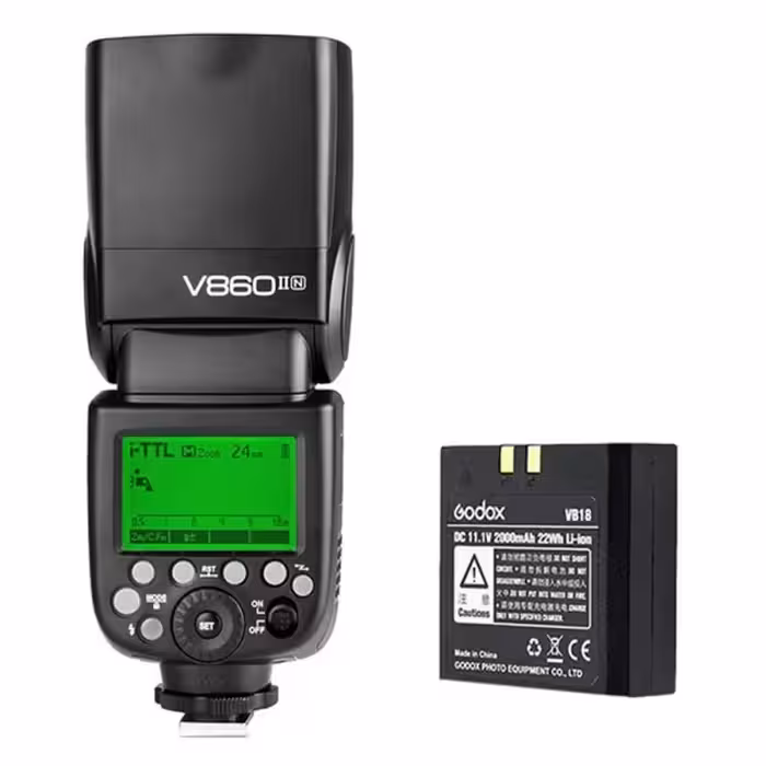 فلاش دوربین گودکس مدل V860IIN TTL کدOF196