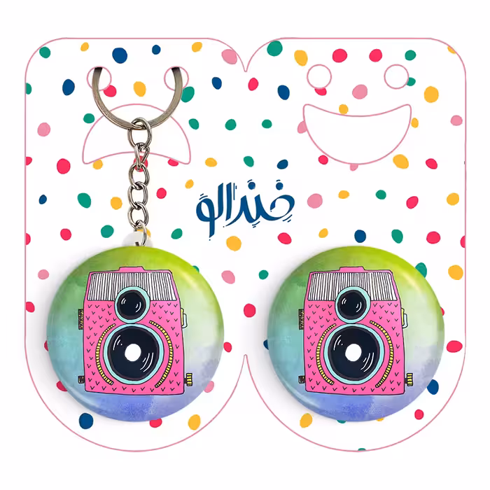 پیکسل خندالو مدل دوربین کد 1711 به همراه جاکلیدی