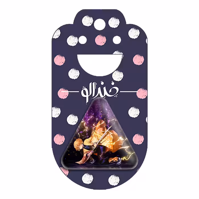 پیکسل خندالو طرح زنیتسو انیمه شیطان کش مدل مثلثی کد 11466