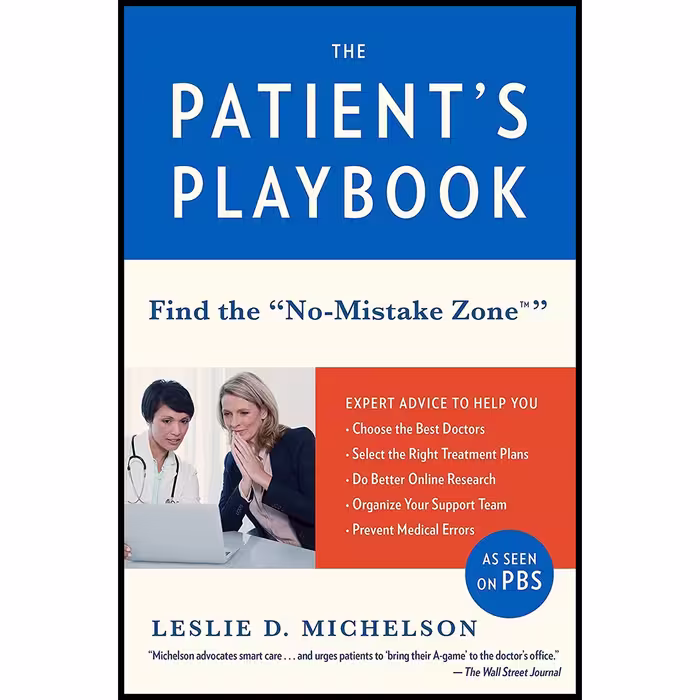 کتاب The Patient s Playbook اثر Leslie D. Michelson انتشارات Vintage