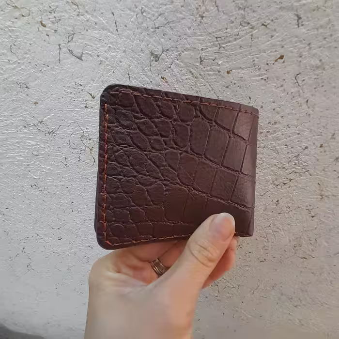 کیف پول چرمی مدل مانی