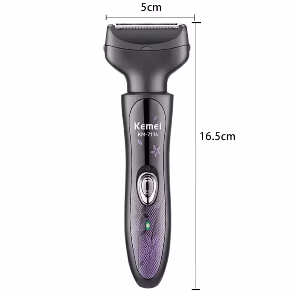 اصلاح موی بدن بانوان کیمی مدل KM-7114 PROFESSIONAL