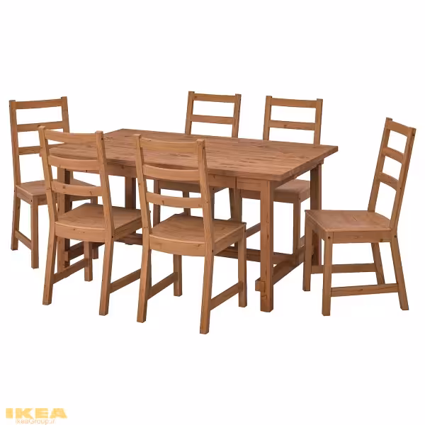 میز و 6 صندلی مدل NORDVIKEN / NORDVIKEN | برند ایکیا | ارسال 15 الی 20 روز کاری
