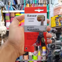 قیچی ساووی savoy مدل کوچک مناسب اصلاح صورت و سبیل