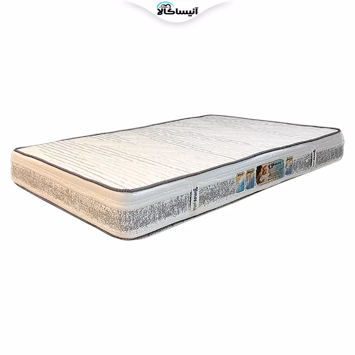 تشک یوموش مدل بگونیا یک نفره سایز 200 × 100 سانتی متر