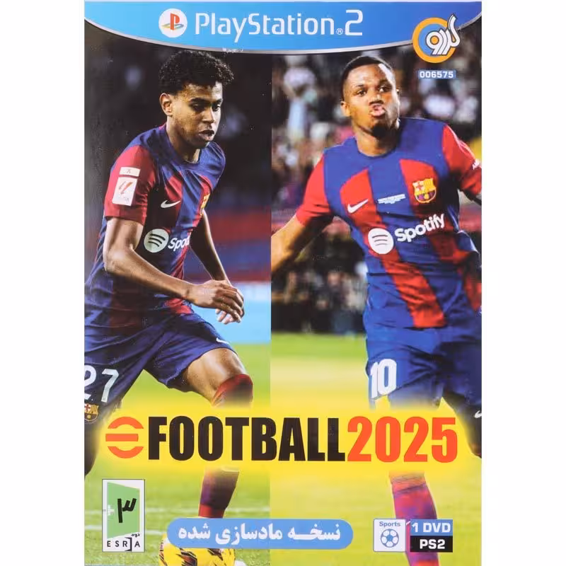 eFootball 2025 PS2 گردو
