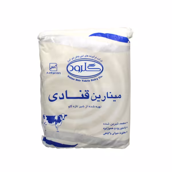 خامه قنادی گلرود نقره‌ای 5 کیلویی