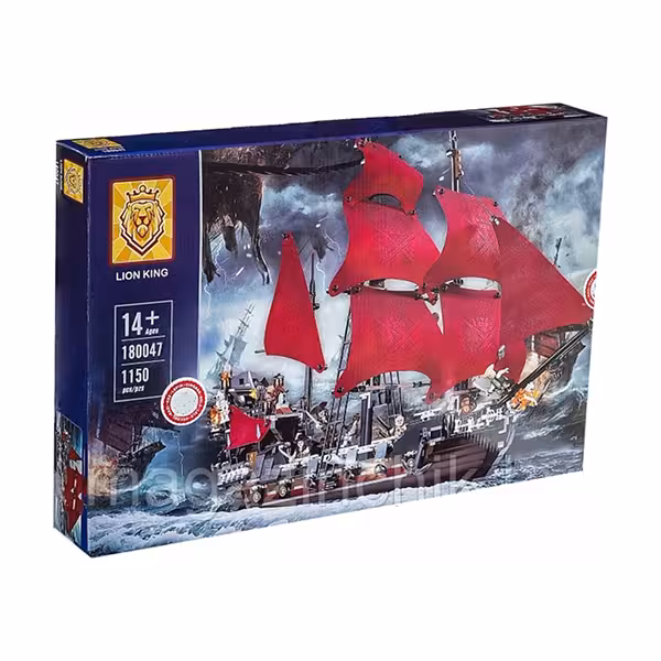 لگو کشتی دزدان دریایی کارائیب انتقام ملکه آنه