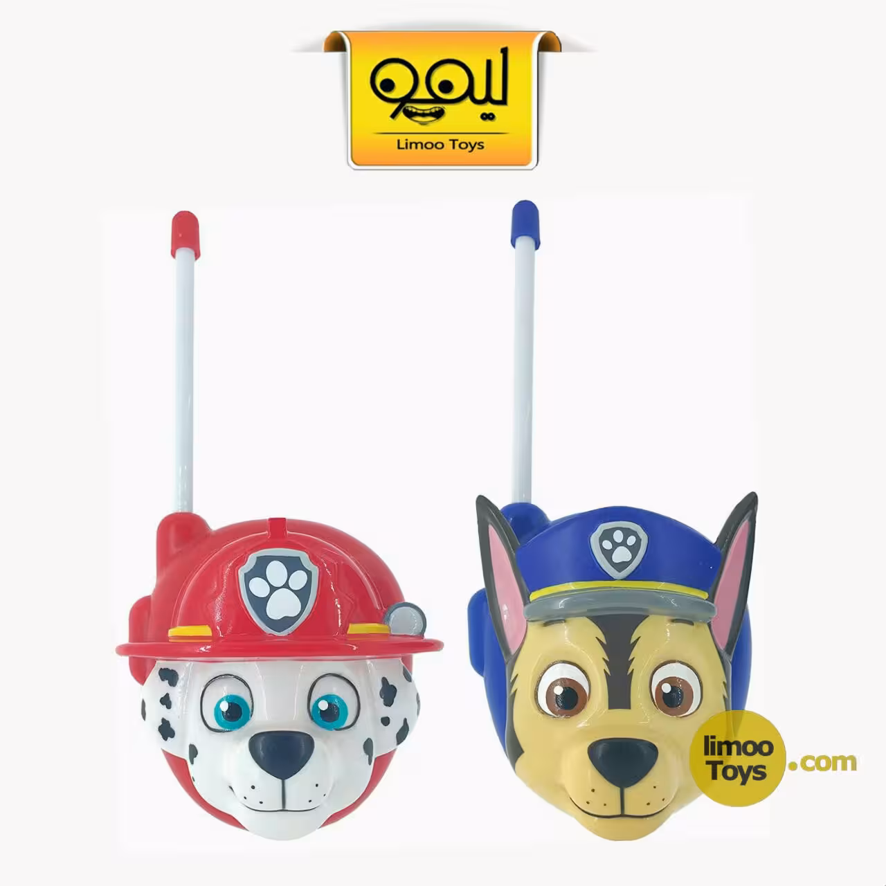 واکی تاکی طرح سگ نگهبان paw patrols walkie talkie