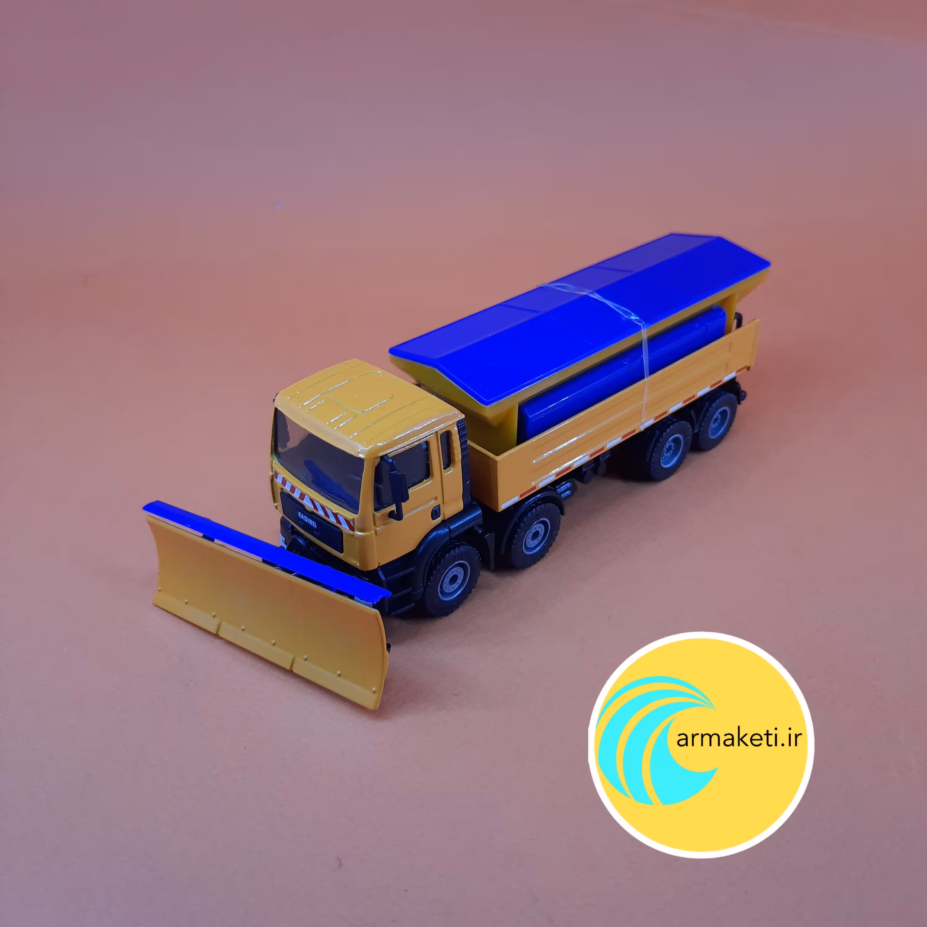 ماکت کامیون برف روب کایدویی kdw