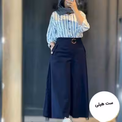 شومیز و شلوار ست هیلی کد 91583