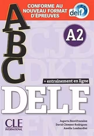کتاب زبان فرانسوی ABC DELF A2   Entrainement en ligne