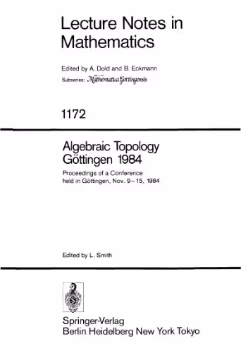 خرید و دانلود نسخه کامل کتاب Algebraic topology: Proc. conf. Goettingen 1984