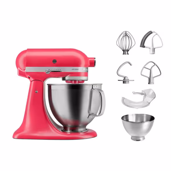 همزن کاسه دار کیچن اید آمریکا مدل 5KSM195PSBHI (همراه با کاسه اضافی سرامیکی و استیل اضافی)