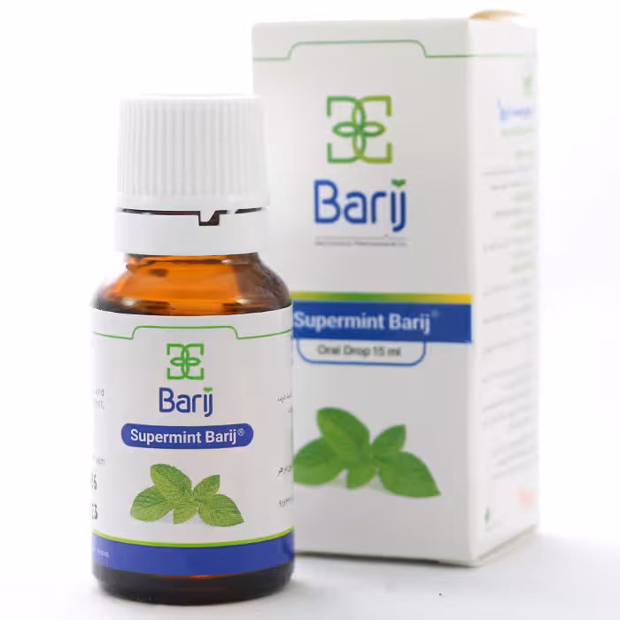قطره سوپرمینت باریج اسانس 15 میلی لیتری