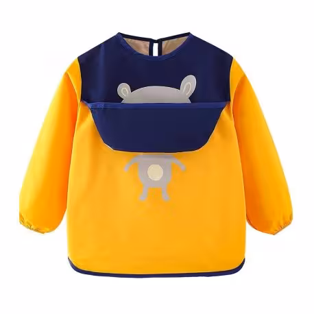 پیشبند آستین دار مشمایی کودک