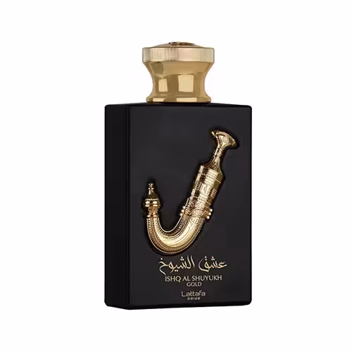 عشق الشیوخ طلایی لطافه Lattafa Ishq Al Shuyukh Gold زنانه حجم 100 میل