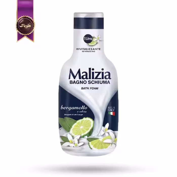 شامپو بدن مالیزیا Malizia مدل ترنج و مریم گلی bergamot and sage حجم 1000 میلی لیتر   (اورجینال)