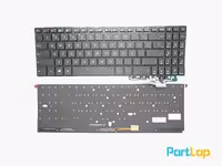کیبورد لپ تاپ ایسوس K570 ، M570 ، X570 با دکمه پاور