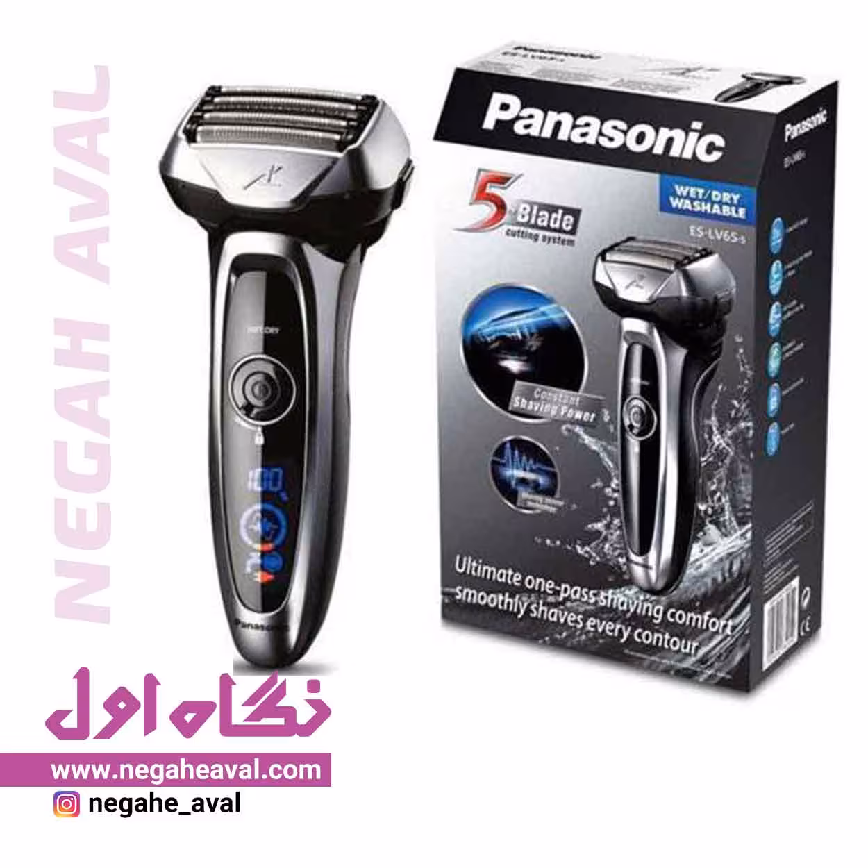ماشین اصلاح موی صورت ES-LV65 پاناسونیک