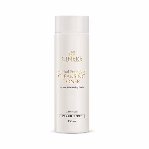 تونر پاک کننده صورت سینره مدل Herbal Energizer حجم 150 میلی لیتر ا cinere herbal energizer cleansing toner 150ml
