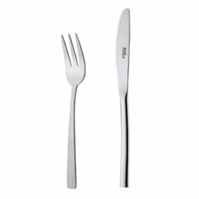 سرویس کارد و چنگال 12 پارچه ناب استیل مدل فلورانس