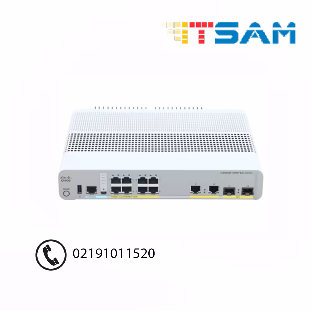 سوئیچ سیسکو Cisco WS-C3560CX-8PC-S