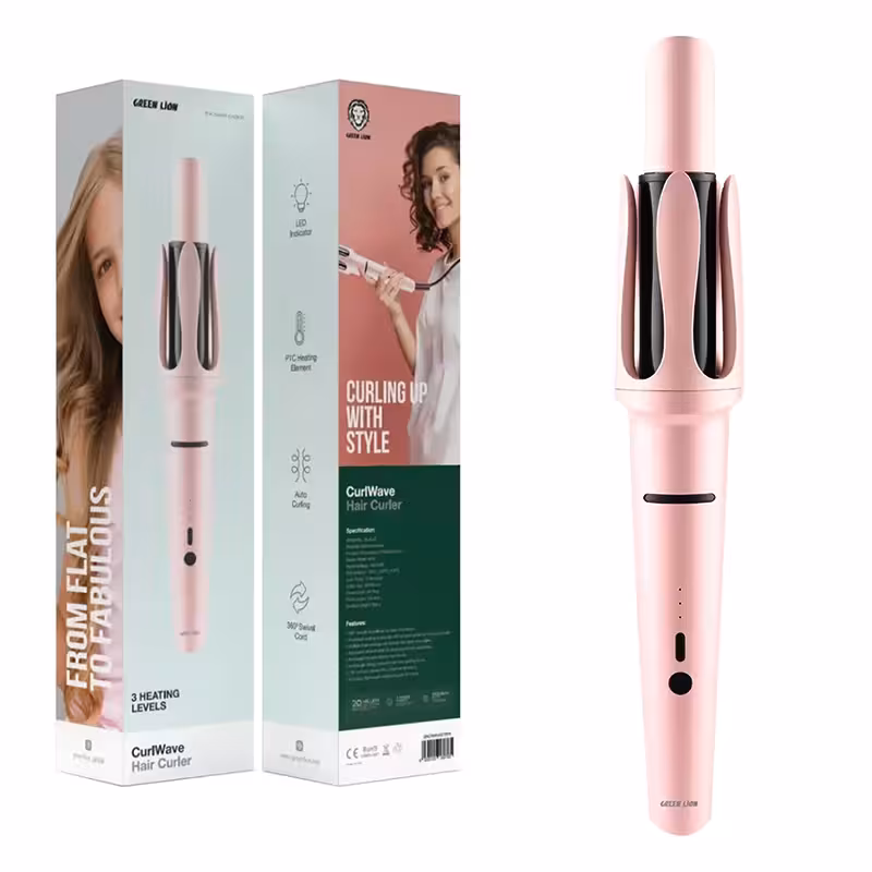 دستگاه فرکننده چرخشی اتوماتیک مو گرین لاین مدل Green Lion Curlwave hair clipper GL-cu3