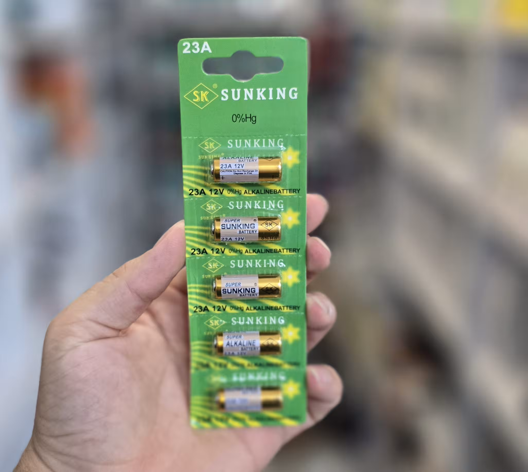 باتری 23A ریموتی ورق 5 عددی