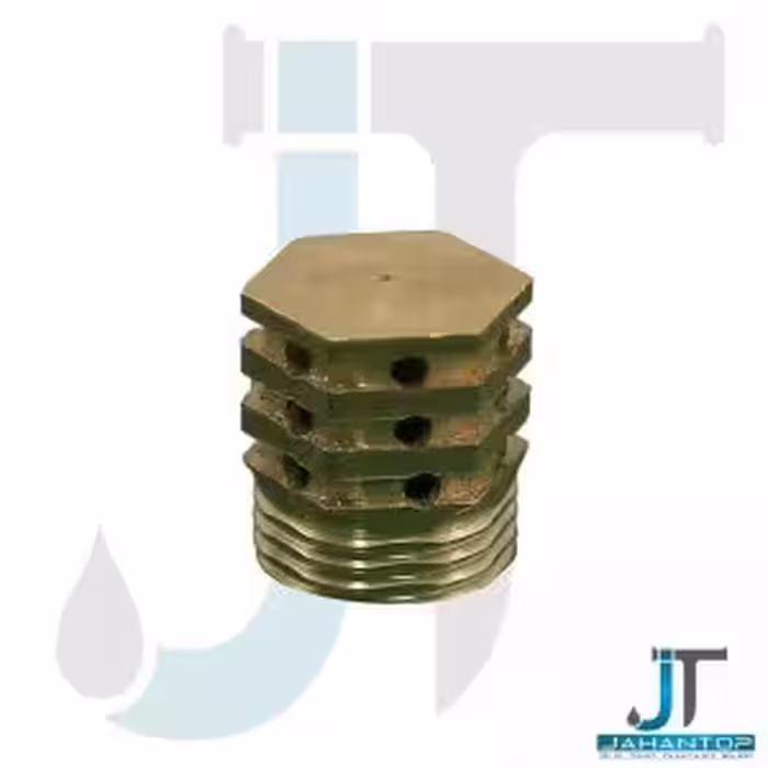 سر فواره صافی 1/2 برنجی
