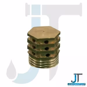 سر فواره صافی 1/2 برنجی