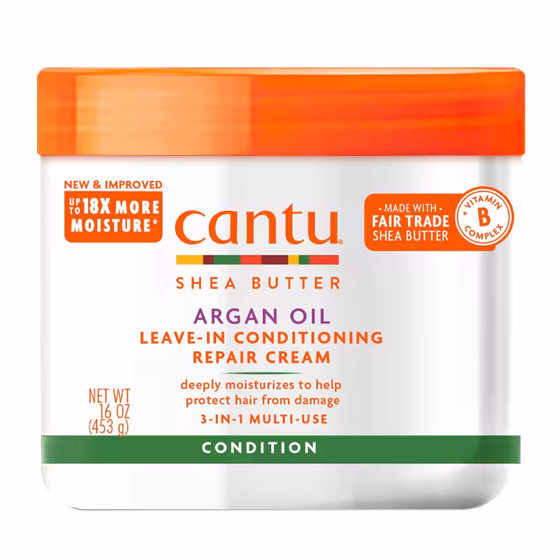 کرم مو شی باتر کانتو Cantu روغن آرگان حجم 453g