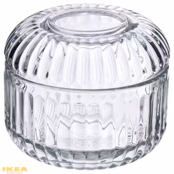 ظرف شیشه ای مدل SILVTJÄRN | برند ایکیا | ارسال 15 الی 20 روز کاری