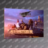 تخته شاسی طرح Final Fantasy VII Rebirth MDF-129