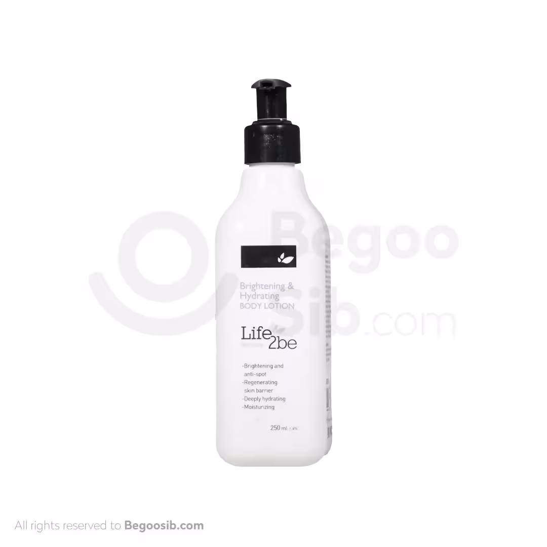 لوسیون روشن کننده بدن لایف توبی 250 میلی لیتری