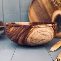 کاسه چوبی آکاسیا کد 0231