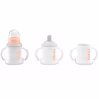 لیوان سه کاره ب آ با Beaba 3-in-1 Evolutive Training Cup