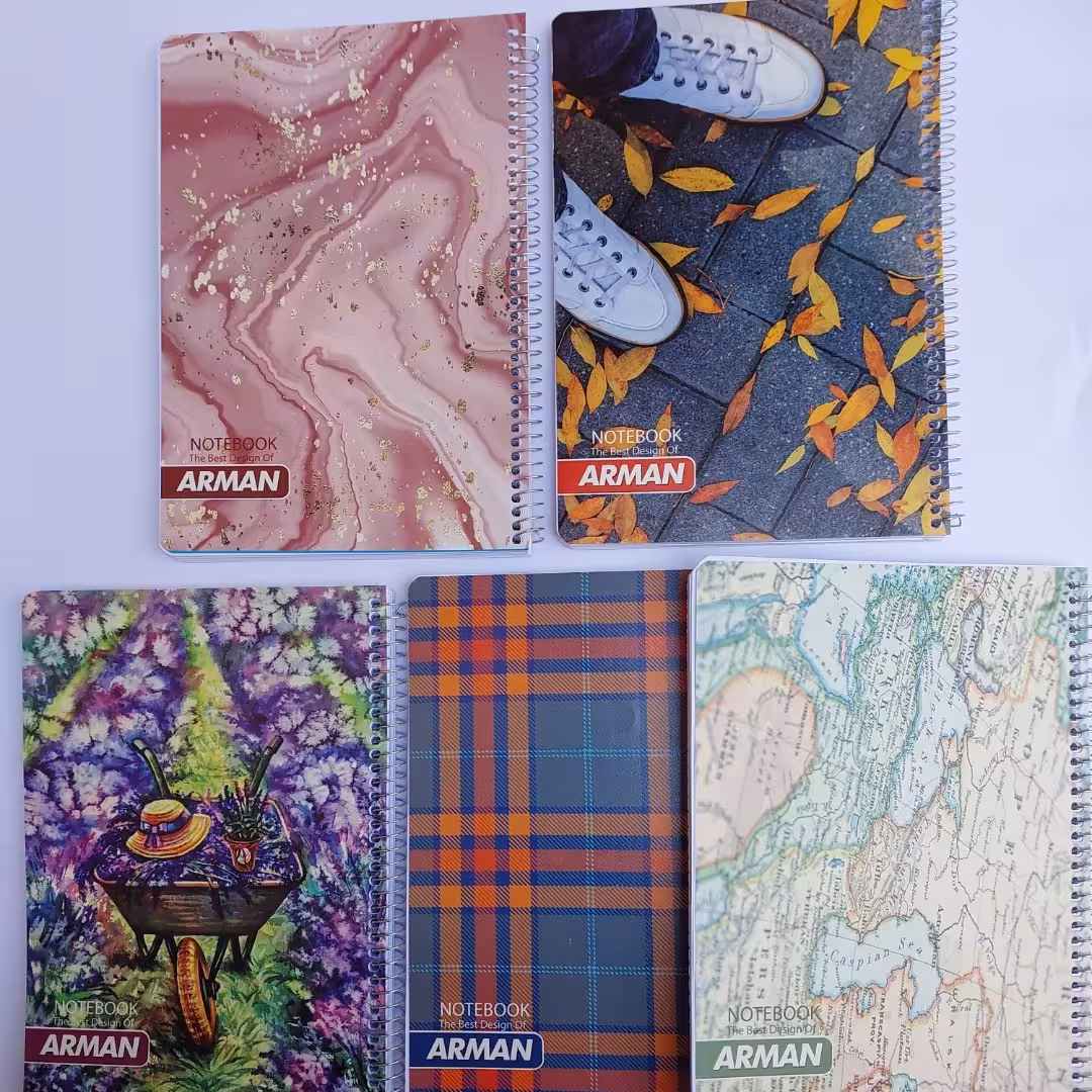 دفتر 100 برگ  فانتزی سیمی