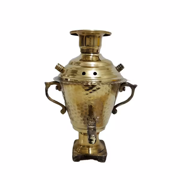 سماور برنجی مینیاتوری دکوری