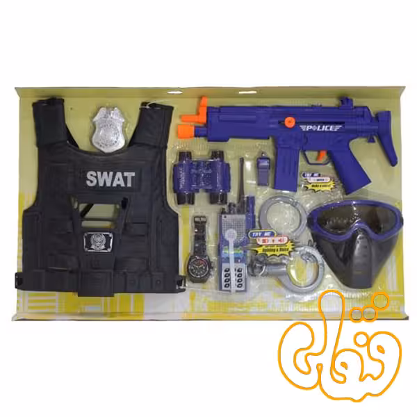 ست تفنگ و لوازم پلیسی 34290