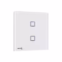 کلید لمسی دو پل ترکیبی نستک سری NE3 کد NE3MS01XG1