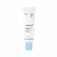 ضدآفتاب مدی کیوب آبی کنترل کننده منافذ حاوی هیالورونیک و پانتنول با SPF50  حجم 50 میل